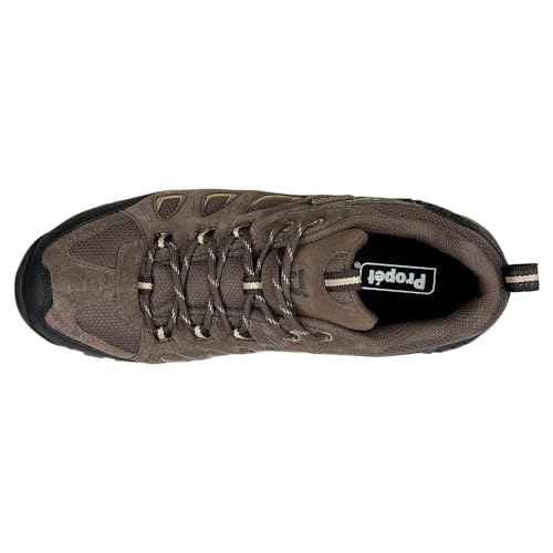 Propet Mens Ridge Walker Low Hiking Hiking Sneakers Shoes - Black
