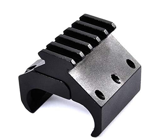 Gotical Tactical Double Barrel Shotgun Mount w/ 5 Slot 20/21 Picatinny Rail, Shotgun Accessories for Laser Sight Flashlight Light Mount (1 Piece)