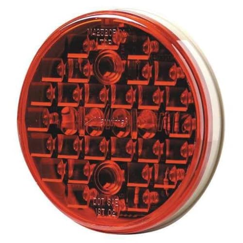 Maxxima 4-Inch Red LED Stop Tail Turn Light - Vehicle Lighting