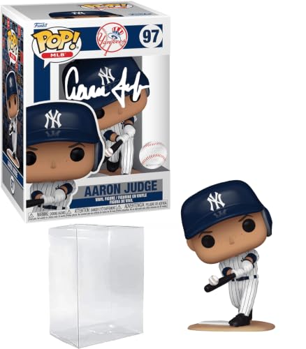 Sports Collectible Funko Pop Figurine with Autographed Reprint & Display Case