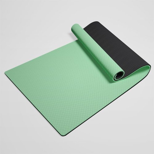 Generic Thickened Anti Slip Fitness mat Soundproof Jump Rope Floor Mat Household Dance Mat, green, pink, blue