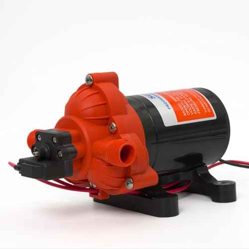 SEAFLO 33 Series 12V DC RV/Camper/Boat/Off-Grid Fresh Water Pressure Pump ?12V, 3.0 GPM, 45 PSI, On Demand Self-Priming, Built-In Pressure Switch - NSF, CE & Rohs Certified, UL Listed, 4-Year Warranty