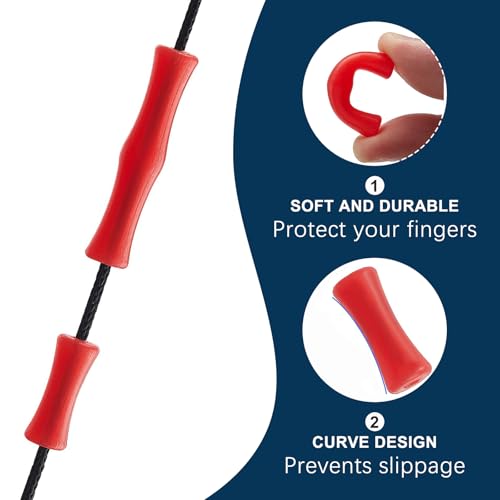 Archery Finger Savers Set for String Protection and Release Control