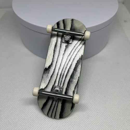 Pro Fingerboard Trucks 29/32/34/36mm G4 -Raw Metal Color-Inverted Kingpin with Hardware (34mm)