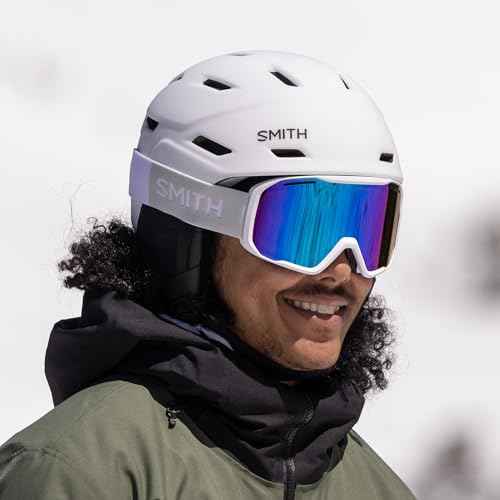 Smith Mission Helmet for Men ? Adult Snowsports Helmet with MIPS Technology + Zonal Koroyd Coverage ? Lightweight Protection for Skiing & Snowboarding? Matte Gold Bar, Small