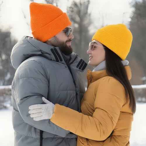 Beanie for Men Women Hat Soft Winter Beanies Cuff Skull Caps Knit Hats