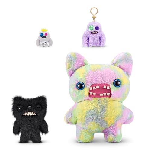 Fuggler Fart Face 9-Inch Plush Toy - Series 1 Munch Munch Black Long Variation