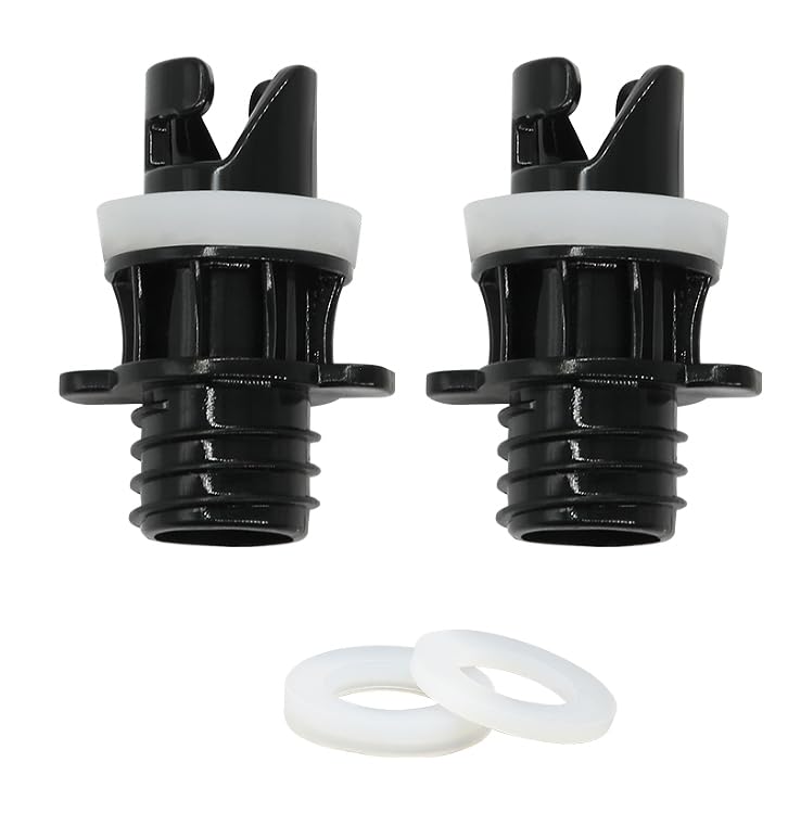 Electric Pump Valve Adapters for Paddle Boards and Inflatable Kayaks - 2PCS