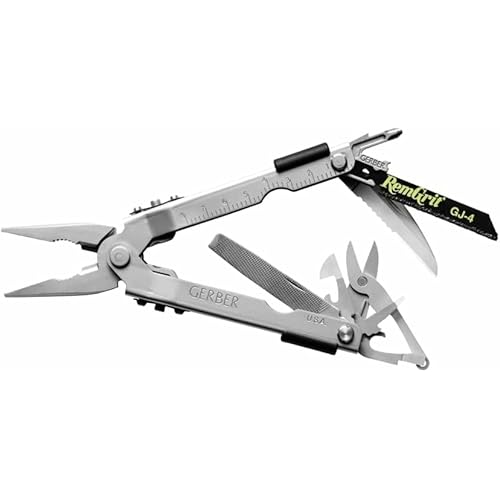 Gerber Gear MP600 Pro Scout Multi-Plier - Multitool with 15 Tools, Including Needlenose Pliers - Premium Multipurpose Tool - Made in USA