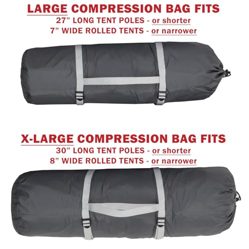 ALPS Mountaineering Tent Bag - Gray Small Compression Storage