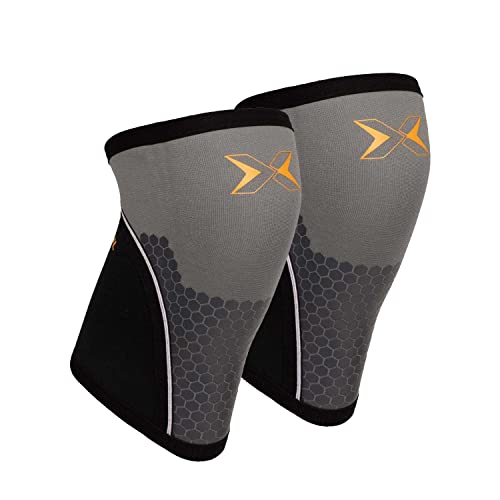 Weightlifting Knee Sleeves 5mm & 7mm Support & Compression for Powerlifting
