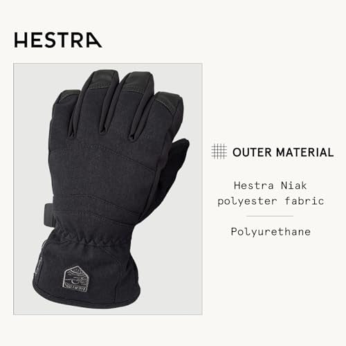 Hestra Gore-Tex Atlas Junior Mitt for Boys & Girls I Insulated Waterproof Mittens for Winter Sports