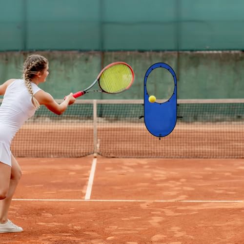 Large Pop Up Tennis Targets Set - Detachable Training Rings with Carry Bag