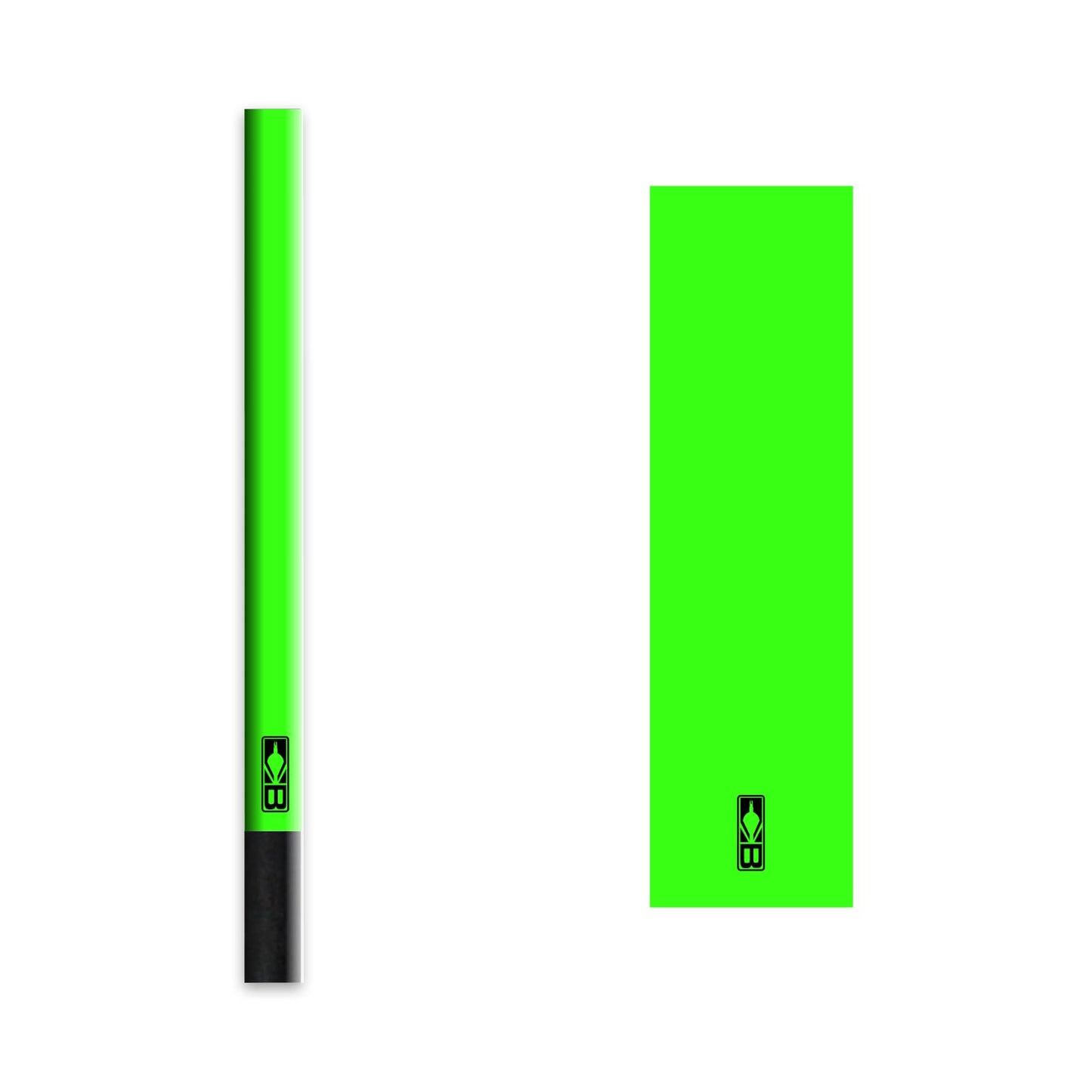 Bohning 4" Solid Arrow Wraps, Small, Neon Green