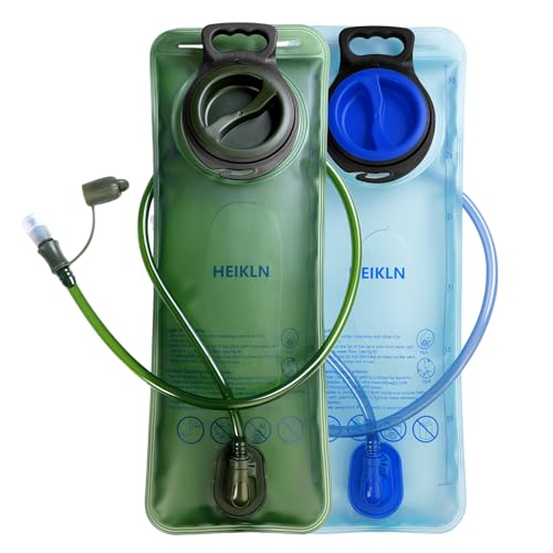 3L Blue Green Hydration Bladder Water Reservoir Leak Proof BPA Free Outdoor