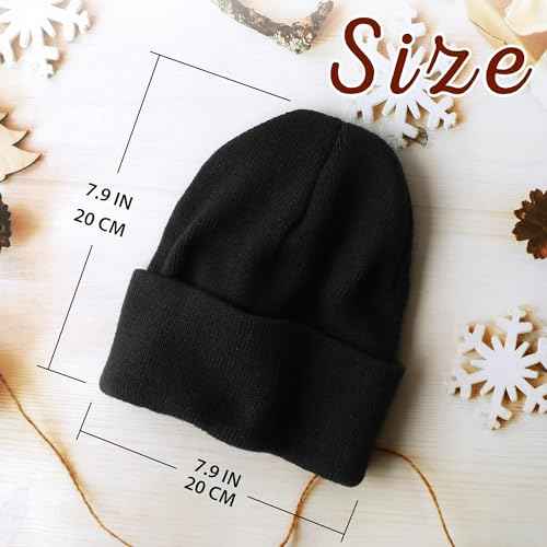 Scotamalone Unisex Beanie Hat Knit Cuffed