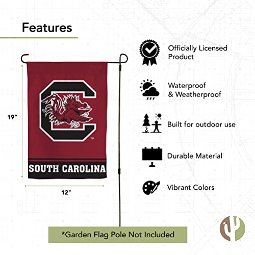 University of South Carolina Garden Flag - Double-Sided Outdoor Polyester Flag