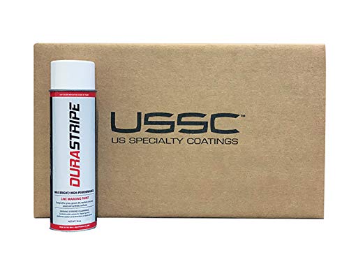 DuraStripe White (2 Pack Case) 24-18oz Cans of Athletic Field Marking Paint. The Brightest, Most Durable line Marking Paint Available!