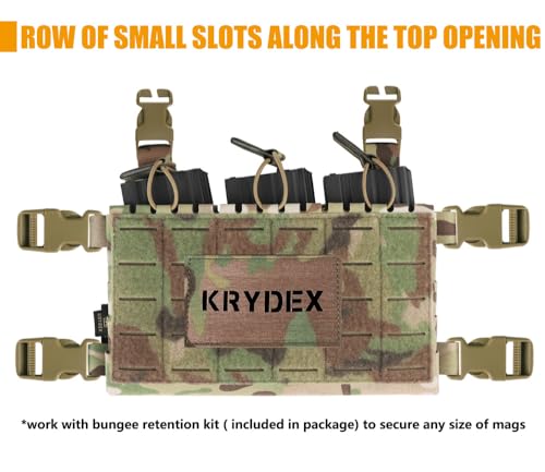 KRYDEX MK5 Placard with Hook Backing for Chest Rigs - MC Variation
