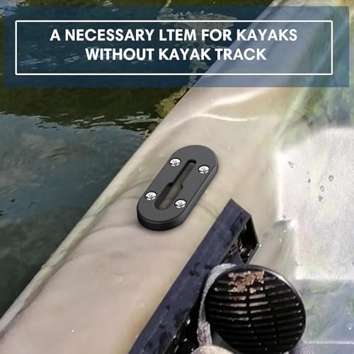 4 Inch Kayak Track Rail with 2 Pieces All-Season Mounting Hardware