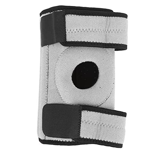 NYSUZHOUJI Breathable 4 Springs Kneepad Protective Gear For Sports Climbing Running Fitness (Black Gray)