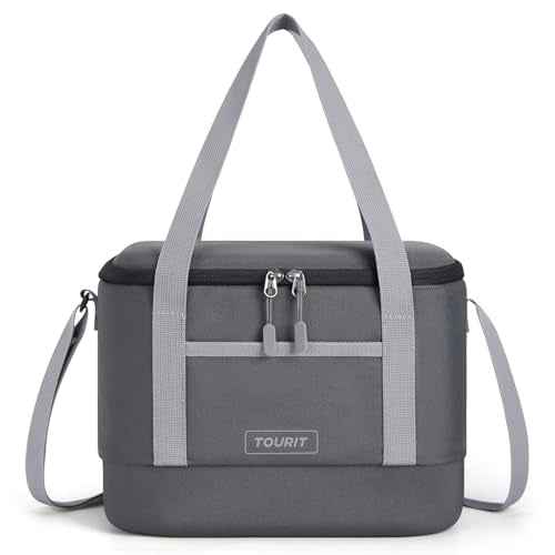 TOURIT 12L Carry Out Soft Cooler Insulated Travel Bag Lunch Cooler for Outdoor, Camping, Picnic, Travel