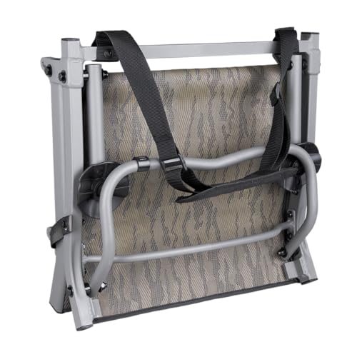 Run N’ Gun™ Ground Lounge™ Portable Hunting Chair – Ultra-Light 7.75 lb Hunting Chair, Adjustable Contoured Mesh Backrest, Low-Profile Legs & Wide Pivoting Feet for Stable, Comfortable Hunts