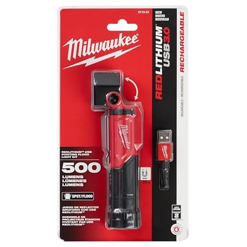 Milwaukee USB Rechargeable Pivoting LED