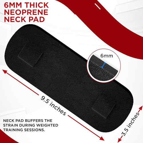 Black RDX Arm Blaster for Biceps and Triceps | 23-Inch Aluminum Curl Support with Adjustable Strap