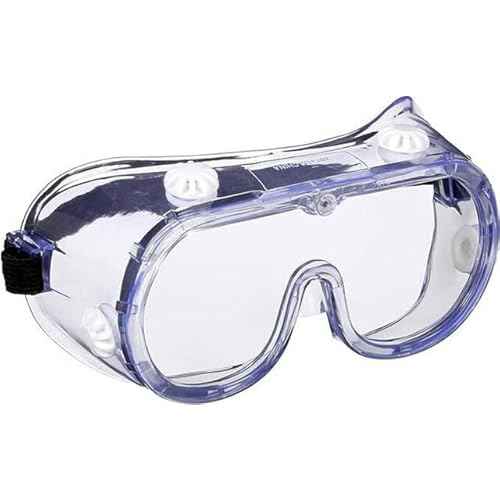 keebomed Chemical Splash/Impact Safety Goggle, Soft, Adjustable 1 -Pack