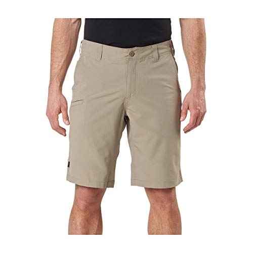 5.11 Tactical Men's Base Shorts, Polyester Mechanical Stretch Fabric, Moisture Wicking, Style 73337
