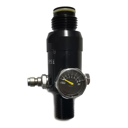 Aopkeo CO2 Compressed Air Tank Regulator Valve 5/8"-18UNF or M18*1.5 Input 4500psi for Paintball Airsoft PCP (3000psi Ouput, 5/8"-18UNF)