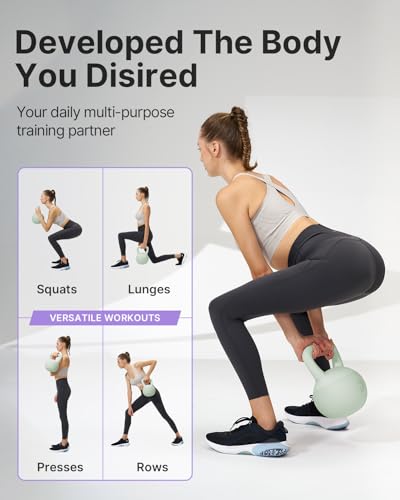Soft Kettlebell with Anti-Slip Grip and Floor-Friendly Base - Home Gym Equipment