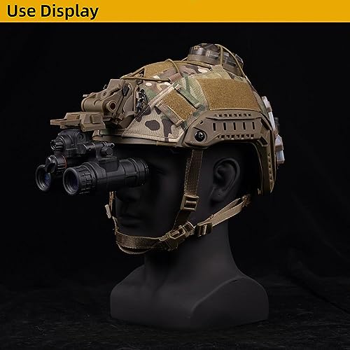 Black Helmet Mount for Night Vision Goggles Nylon Tactical Helmet Adapter