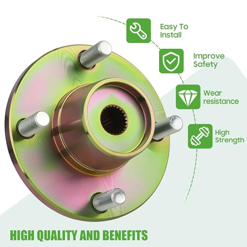 Golf Cart Rear Axle Hub for Yamaha G8 G9 G14 G16 G19 G20 G21 G22 10L0L OEM# JN3-G6514-00