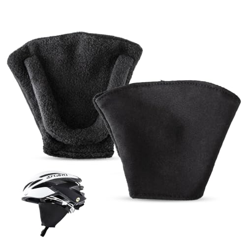 Bike Helmet Ear Warmer Pads - Wind-Blox Focus Helmet Wind Blocker for Cycling