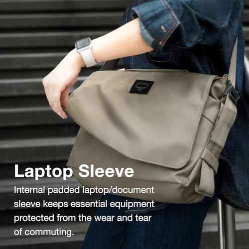 Osprey Aoede 7L Commuter Messenger Bag, Tan Concrete