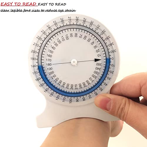 ngokhing Inclinometer for Physical Therapy | No-Leak PT Inclinometer for Range of Motion (ROM) Measurements by SenseAid for Students and Professionals