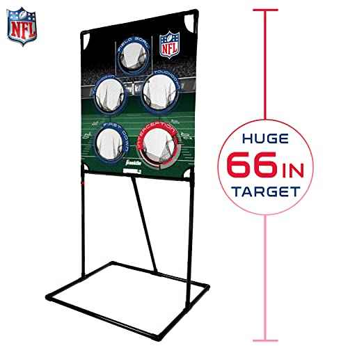 Franklin Sports Target Toss Games - Kids Football + Baseball Target Toss Games for Indoors + Outdoors - Fun Football + Baseball Throwing Games for Kids - Includes Targets + Mini Toy Balls