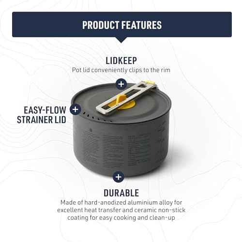 Sea to Summit Frontier Ultralight Camping Cooking Pot