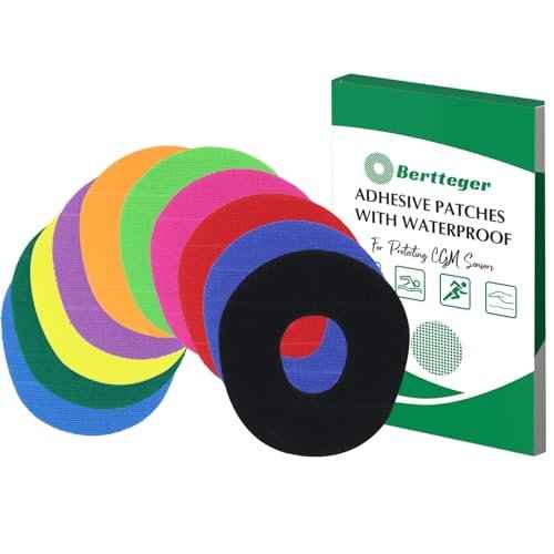 Adhesive Patches, 30pcs G7 Over Patches Waterproof, Skin-Friendly, Breathable, Comfortable Support for 10 Days Wear and Protection, Residue-Free Removal (Multicolor)