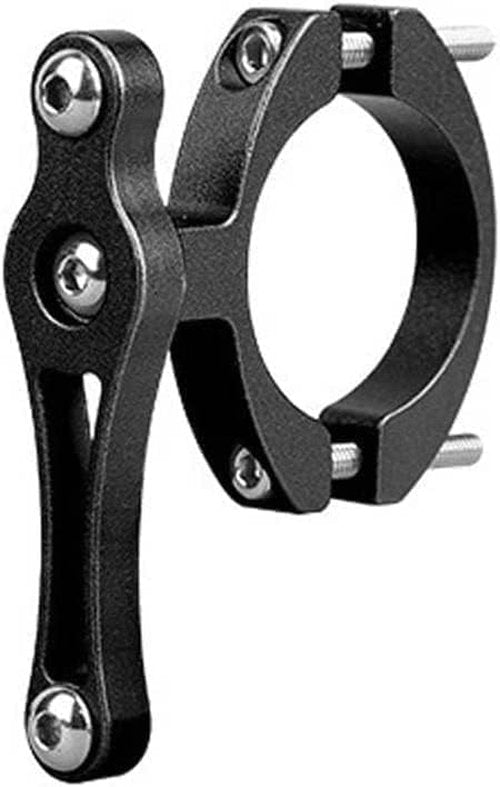 Black Bike Water Bottle Holder Handlebar Mount, Adjustable Universal for Motorcycle E-Bike Water Bottle Cage Mount Adapter, Bike Water Bottle Cages