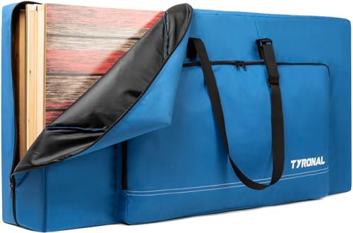 Blue Cornhole Carrying Case Fits 4x2 Regulation Boards with Pockets