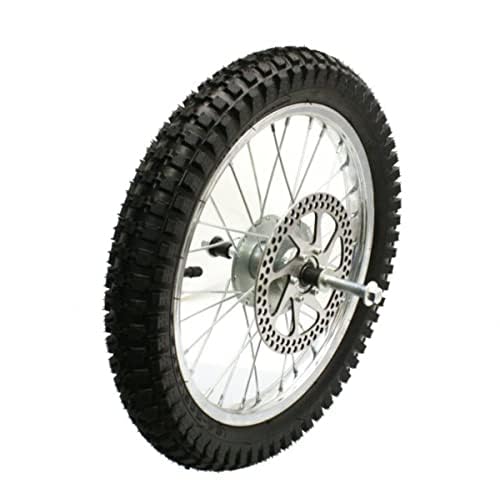 Razor MX500 and MX650 Front Wheel Assembly - Factory Original Razor Dirt Rocket Bike Off-Road Motorcycle Wheel Part W15128190049