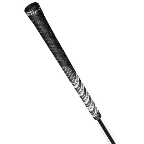 Golf Pride MCC Golf Club Grip - All-Weather Hybrid Grip - Brushed Cotton Cord & Pebbled Texture - Moisture-Wicking Technology - Standard - Black