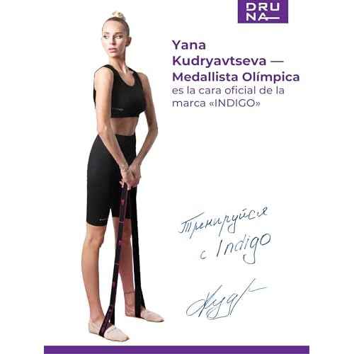8-Loop Resistance Stretch Band ? Elastic Fitness Strap for Yoga, Pilates, Dance, Rhythmic Gymnastics & Physical Therapy