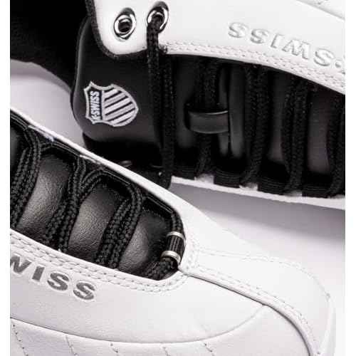 K-Swiss Men's ST329 CMF Sneaker, Wide Tennis Dad Walking Shoes Leather Upper