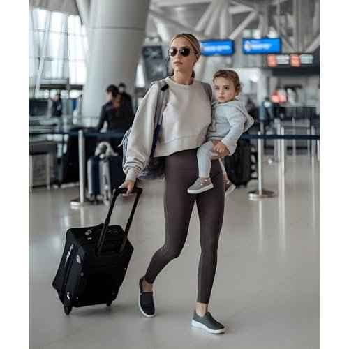 4 Pack High Waisted Leggings for Women - No See Through Tummy Control Cycling Workout Yoga Pants Reg & Plus