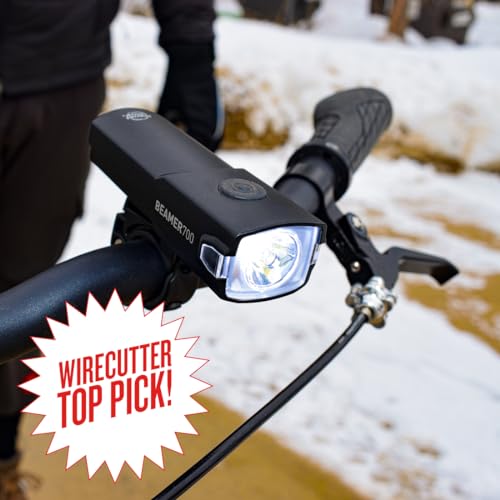 Bike Headlight - USB Rechargeable with 5 Modes & Long Run Time - Bicycle Light - Variation of THIS listing