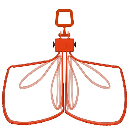ASP Tri-Fold Disposable Handcuffs - Red 10 Pack Law Enforcement Restraints